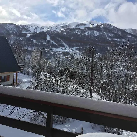 Les Melezes Alpesi faház Allos